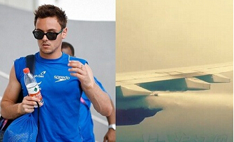 The Shanghai-London passenger plane made an emergency landing in Russia .jpg