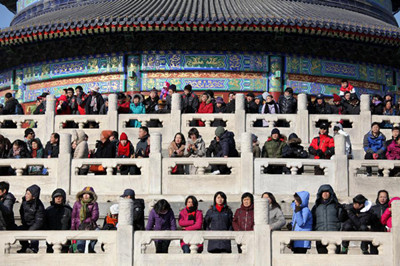天坛石景山庙会不断 北京的公园忙接待--北京|天坛|庙会