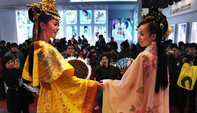 趣图妙语:2012上海婚博会