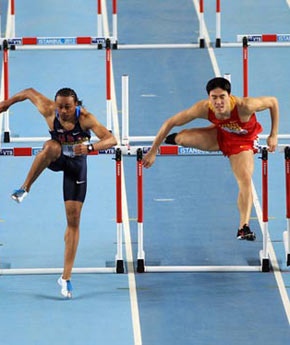 Liu Xiang lost to the World Championships and won the runner-up start or became Liu Xiang fatally injured.jpg