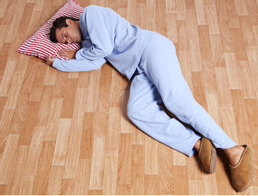The American male suspect said he was sleepwalking during the robbery.jpg