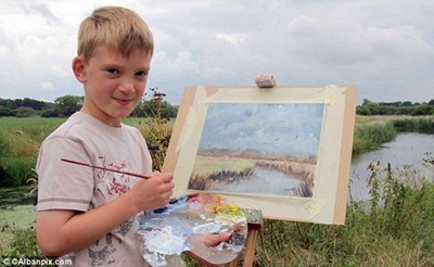 A nine-year-old artist called "Little Monet" a millionaire.jpg