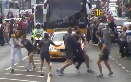 The London Olympic torch was nearly robbed by Arab teenagers.jpg