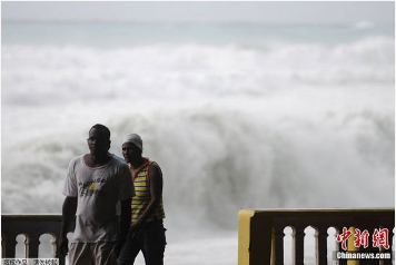 Current affairs news: Tropical Storm Isaac has weakened again.jpg