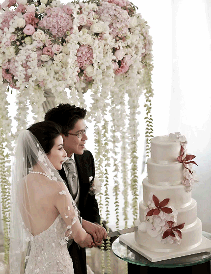 Guo Jingjing Huo Qigang’s century wedding, Jinggang’s love was repaired.jpg