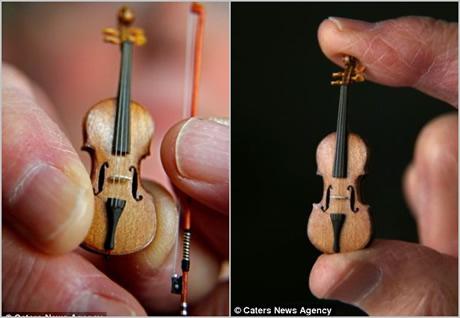 The smallest violin in the world: 1.5 inches, priced at over £1,000!.jpg