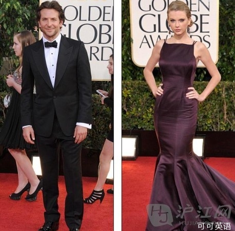 A coincidence at the Golden Globes, the little country girl fell in love with Cooper? .jpg