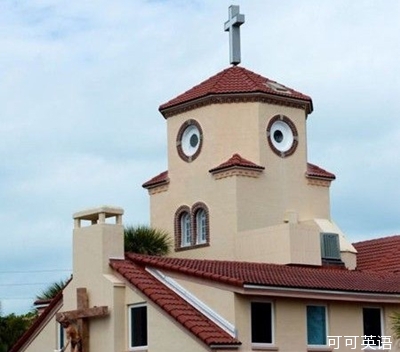 The most adorable building: American Little Chicken Face Church.jpg