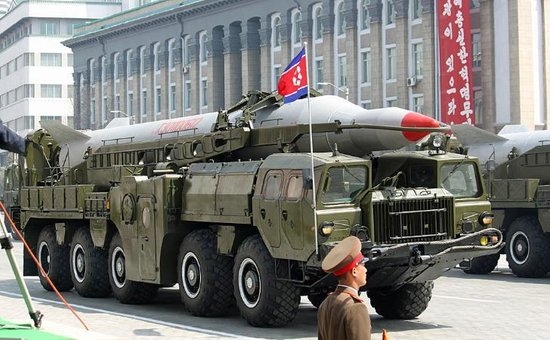 During Kerry’s arrival in Seoul, people were worried about North Korea’s missile test .jpg
