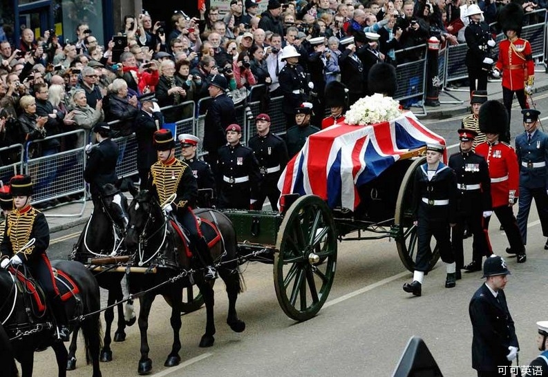 Dignitaries and celebrities from the UK and other countries attend the funeral of Margaret Thatcher.jpg