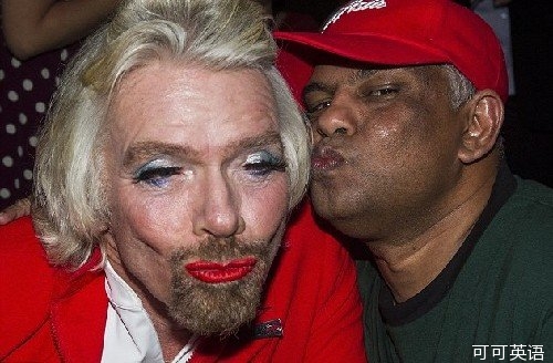 The boss of Virgin Atlantic is willing to bet and lose, and appears in women’s clothing .jpg