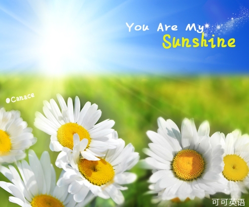 听歌学英语:你是我的阳光 You Are My Sunshin
