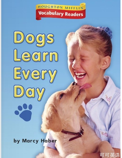 少儿英语学单词一年级 第12课:小狗每天都在学