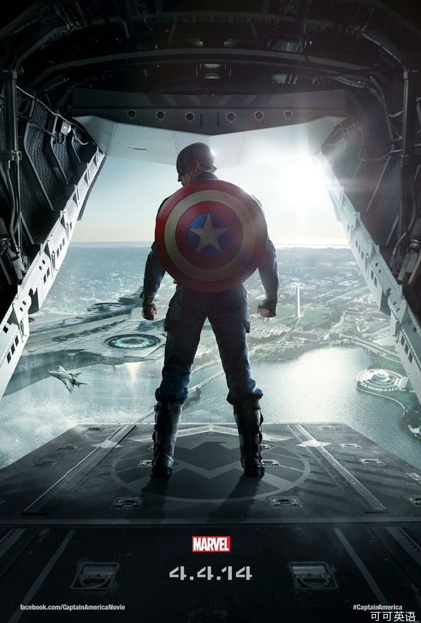 《美国队长2》发布全新海报