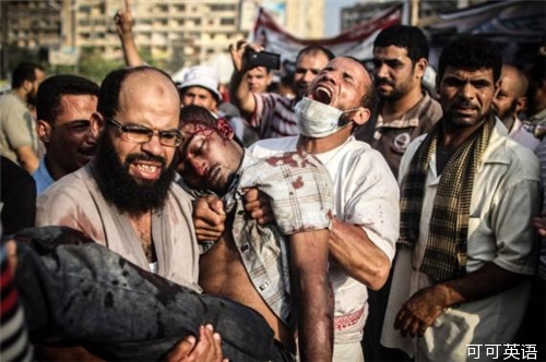 The top ten news photos of the Times in 2013 (8) The bloody demonstration in Tahrir Square in Cairo.jpg