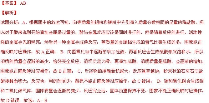 2014年黑龙江省黑河、齐齐哈尔市中考化学真题试卷附答案