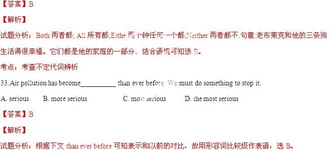 2014年上海市中考英语真题试卷附答案