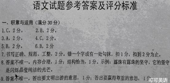 2013年辽宁省本溪市中考语文真题试卷附答案