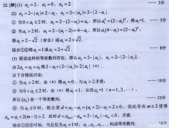 2013年高考数学真题附解析(上海卷+文科)