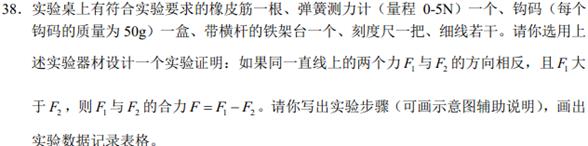 2013年北京市中考物理真题试卷附答案