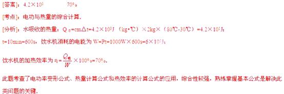 2013年山东省泰安市中考物理真题试卷附答案