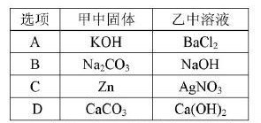 2013年湖北省孝感市中考理综(化学)真题试卷附答案