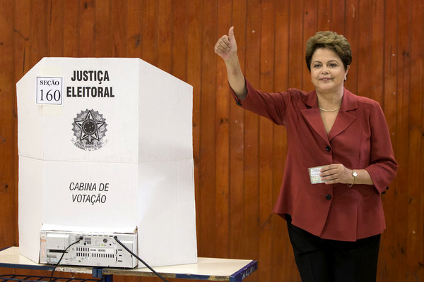 With outstanding achievements in poverty reduction, Brazil’s female president was re-elected .jpg