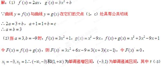 2012年高考数学真题附解析(北京卷+文科)