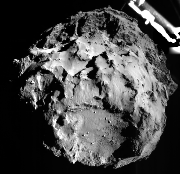 The spacecraft landing comet is expected to reveal the mystery of the earth.jpg