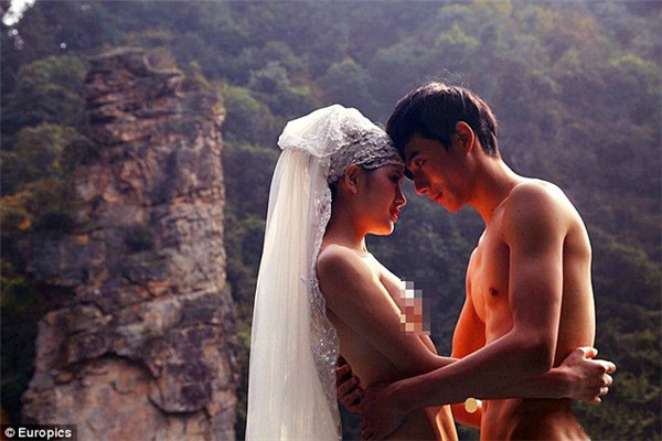 Chinese couple wedding sex