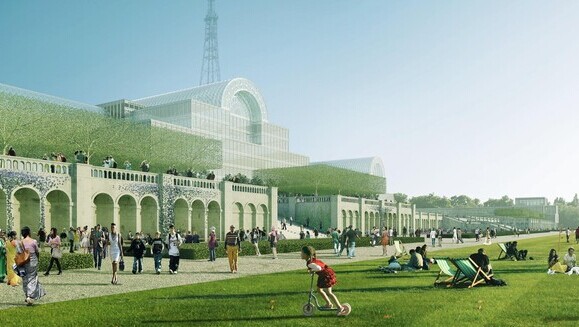 Zhongrong’s reconstruction of the Crystal Palace in London stalled.jpg