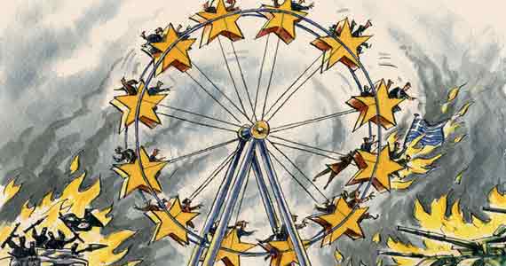 Difficulties in domestic and foreign affairs Europe is caught in three major crises.jpg
