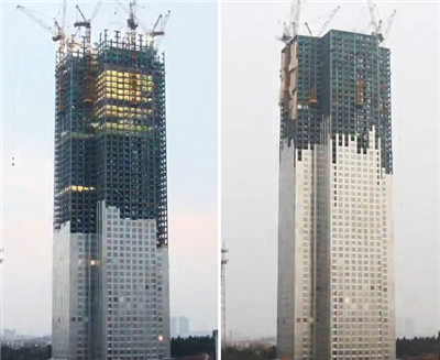 How to build a building in 19 days: The Chinese company builds three floors every day.jpg