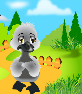 英文童话故事大全(中英双语) 第87期:丑小鸭(2