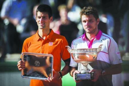 Wawrinka beat Djokovic to win the French Open championship.jpg