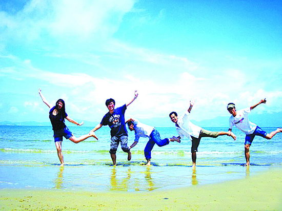 After the college entrance examination, the graduation trip is extremely hot.jpg