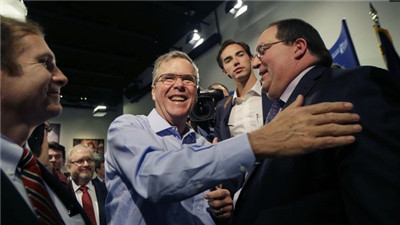 Three generations of Bush: Jeb Bush announces his candidacy .jpg