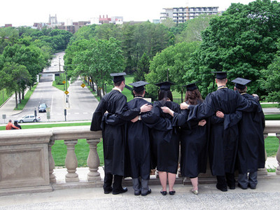College graduates remain optimistic about their employment prospects.jpg