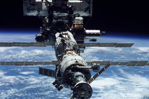 The Russian cargo spacecraft arrived at the International Space Station.jpg