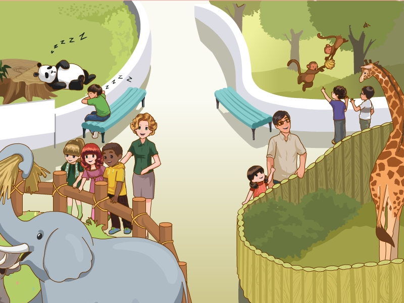 人教版小学英语(三年级下册):unit3 at the zoo 在