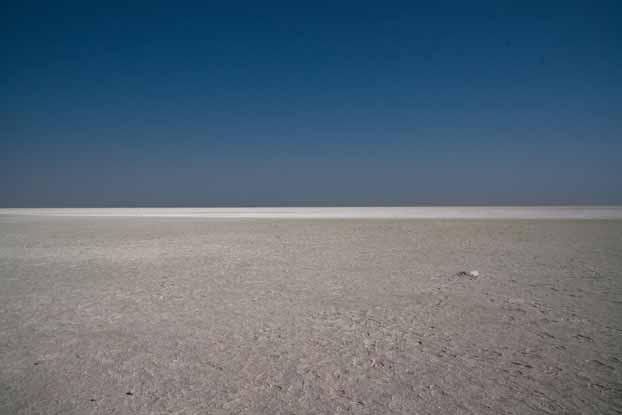 纳米比亚的埃托河盐