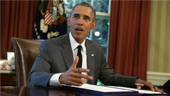 Obama authorized the US military to launch air strikes in Syria.jpg