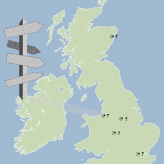 英国人不能在地图上找出主要城市