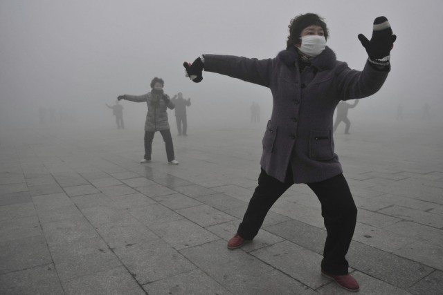 空气污染严重，死亡人数惊人