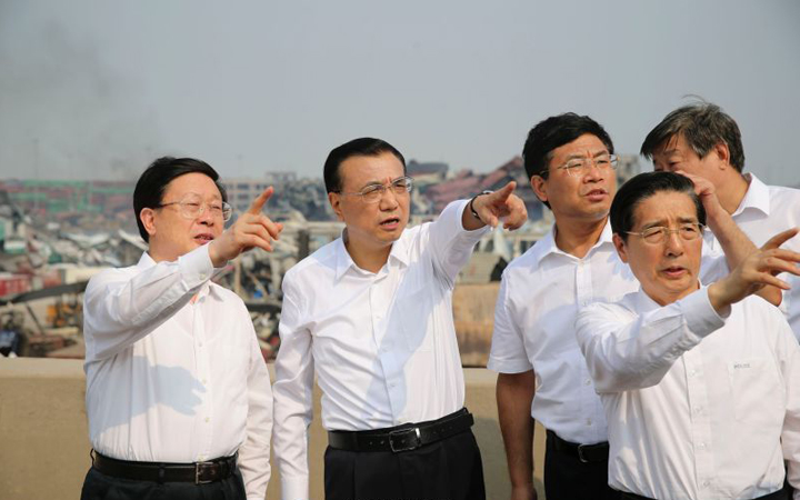 The toxic substances in the Tianjin explosion have been quickly collected and processed.jpg