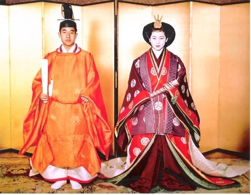 日本明仁天皇和美智子(1990)