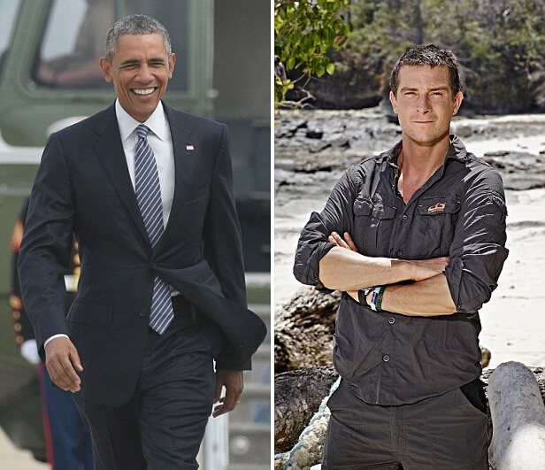 Obama and Bei Ye participated in the American reality show "A Thousand Miles of Cross-country" to experience survival in the wild.jpg
