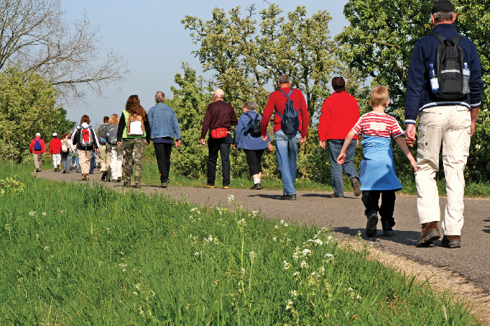 Experts say that walking 25 minutes a day can prolong life by seven years.jpg
