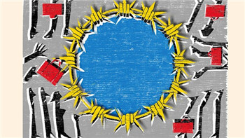 The refugee crisis tests European values. Europe will fail the values ​​test on refugees.jpg