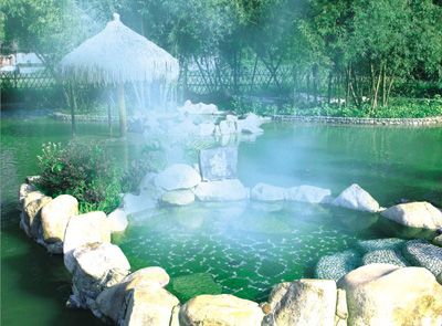 温泉和热水按摩池